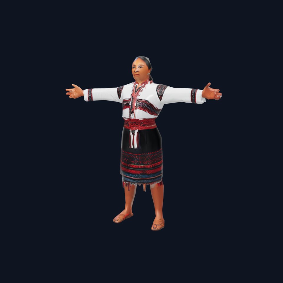 Traditional Outfit Model Pack
